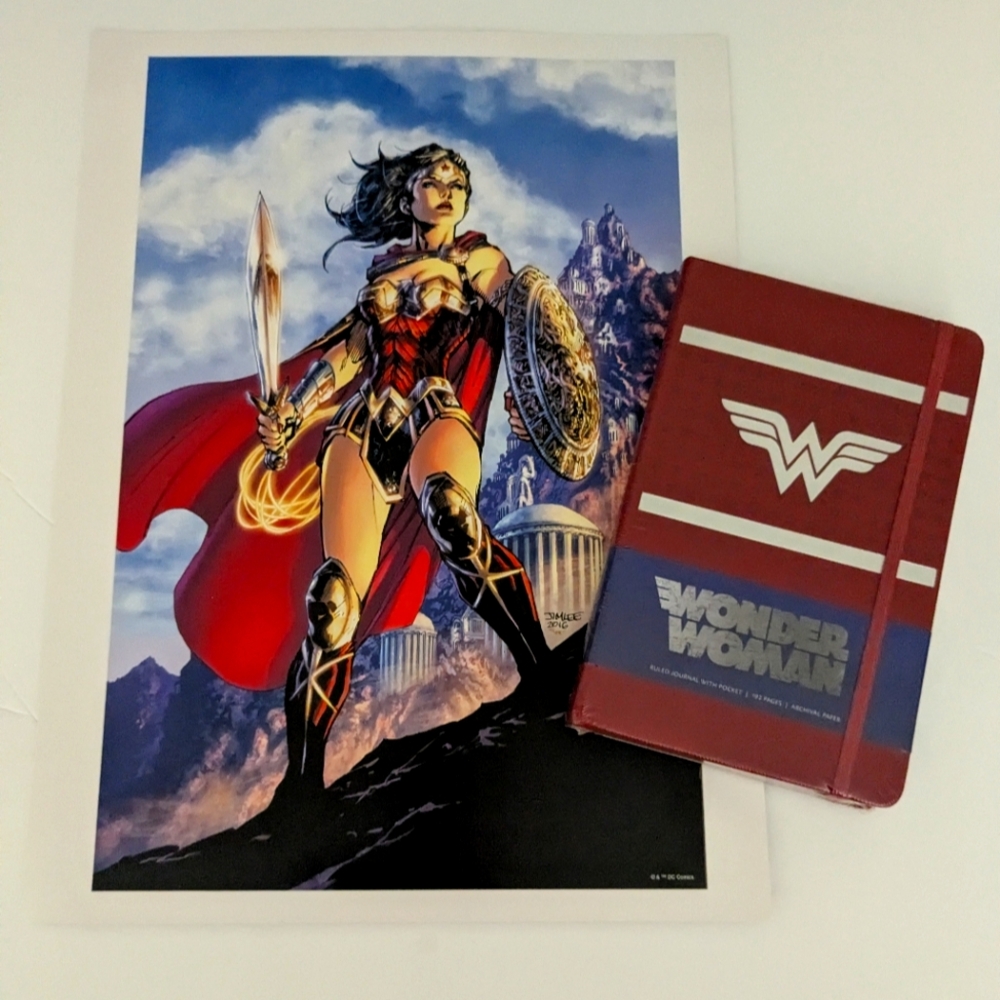 Wonder Woman Journal Poster
